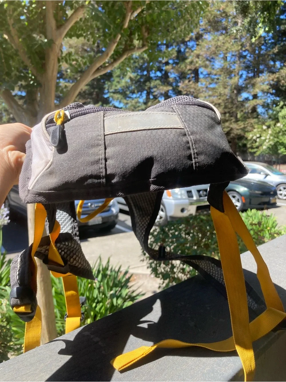 High Sierra Gray and Yellow Men's Daypack 2.0